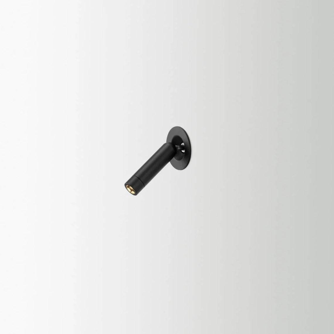 Ledtube Mini spot væglampe fra Marset - Mat sort