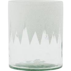 House Doctor Glitt Fyrfadsstage H10 cm, Hvid