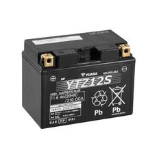 Yuasa Mc batteri  YTZ12S Hög Effekt AGM 12v 11,6 Ah