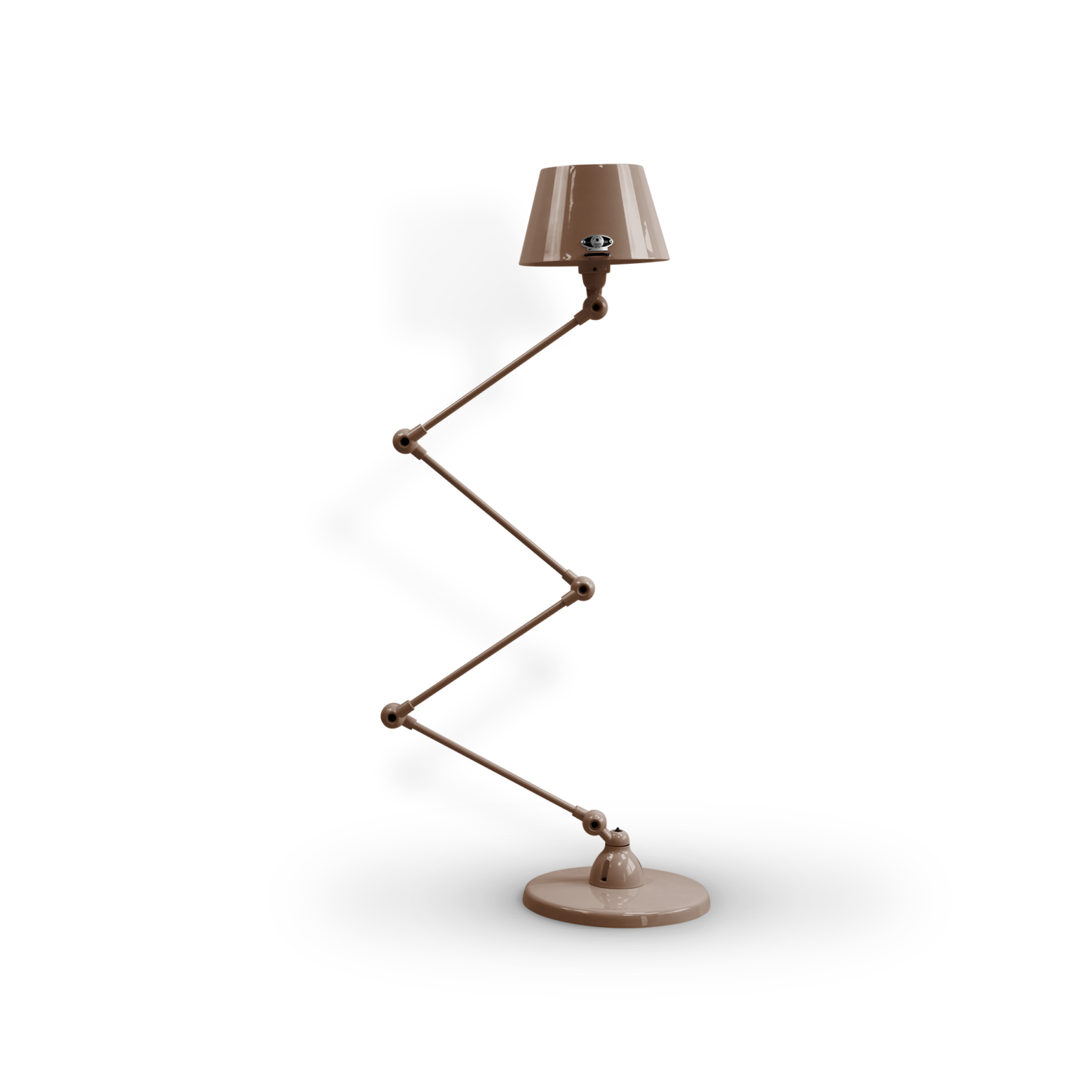 Aicler AID433 gulvlampe fra Jieldé - Chocolate / Blank