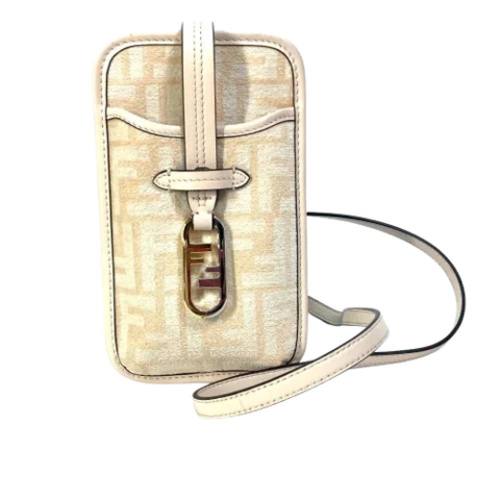 Fendi Vintage - Pre-owned Canvas fendi-vskor Vintage - Dam - ONE Size -
