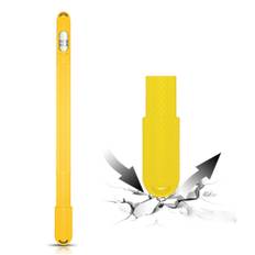 Apple Pencil anti-slip silikone etui - Gul