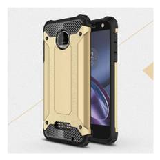 Motorola Moto Z Force Stilfuldt hybridcover - Guld