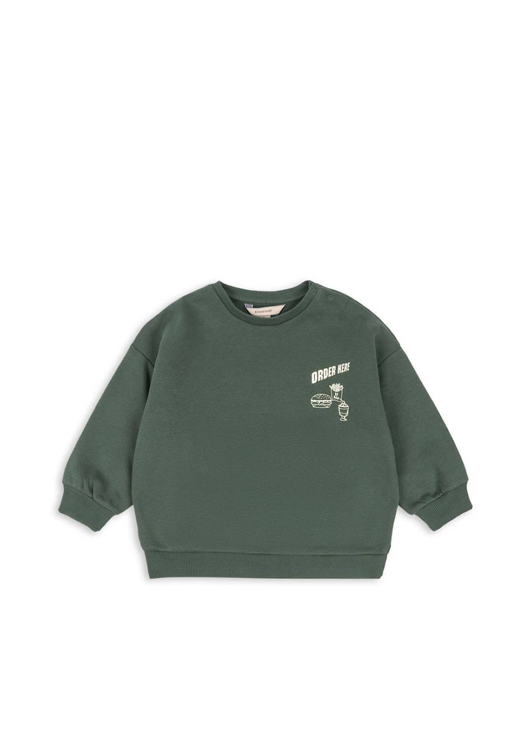 Konges Sløjd Lou Sweatshirt Cilantro Cilantro 3 Y Gul 3 år Piger