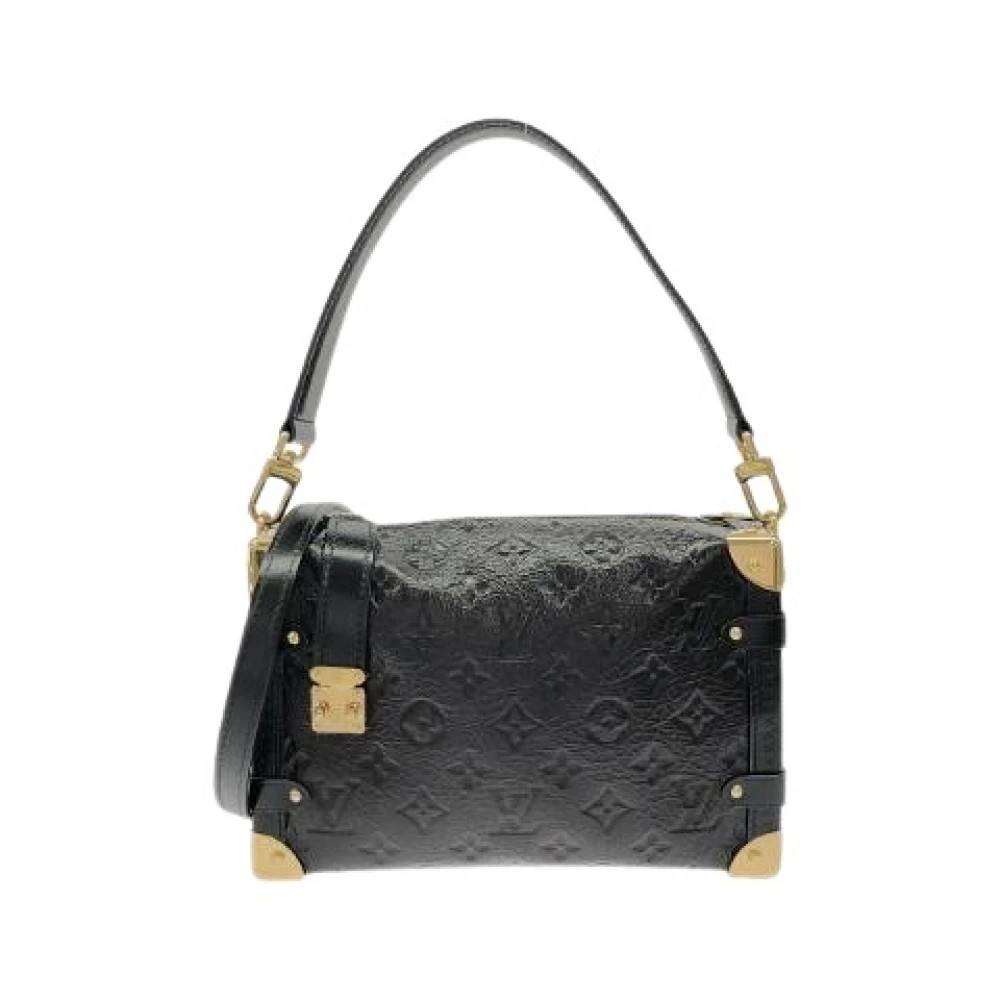 Louis Vuitton Vintage Pre-owned Monogram Empreinte Side Trunk Skuldertaske - Vintage - Dame - Sort - ONE SIZE - Uld