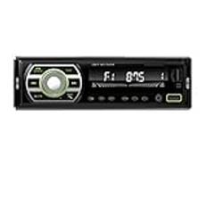 Burulria Nya 7 Färgglada Lampor FM-Radio Reservdelar Bil Bluetooth 12V MP3-Spelare Kort U Disk Multimedia Radio