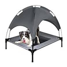 Buerfu Dog House Bed,Cat Dog Tent House - Tält Kennelhus för sovande - Sovredskap för husdjur med målad stålram för kaniner, katter och hundar