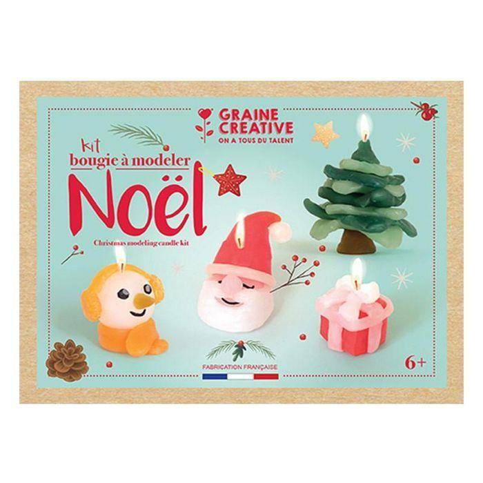 Coffret de bougies à modeler - GRAINE CREATIVE - 2 coffrets - Multicolore - À partir de 6 ans - Mixte