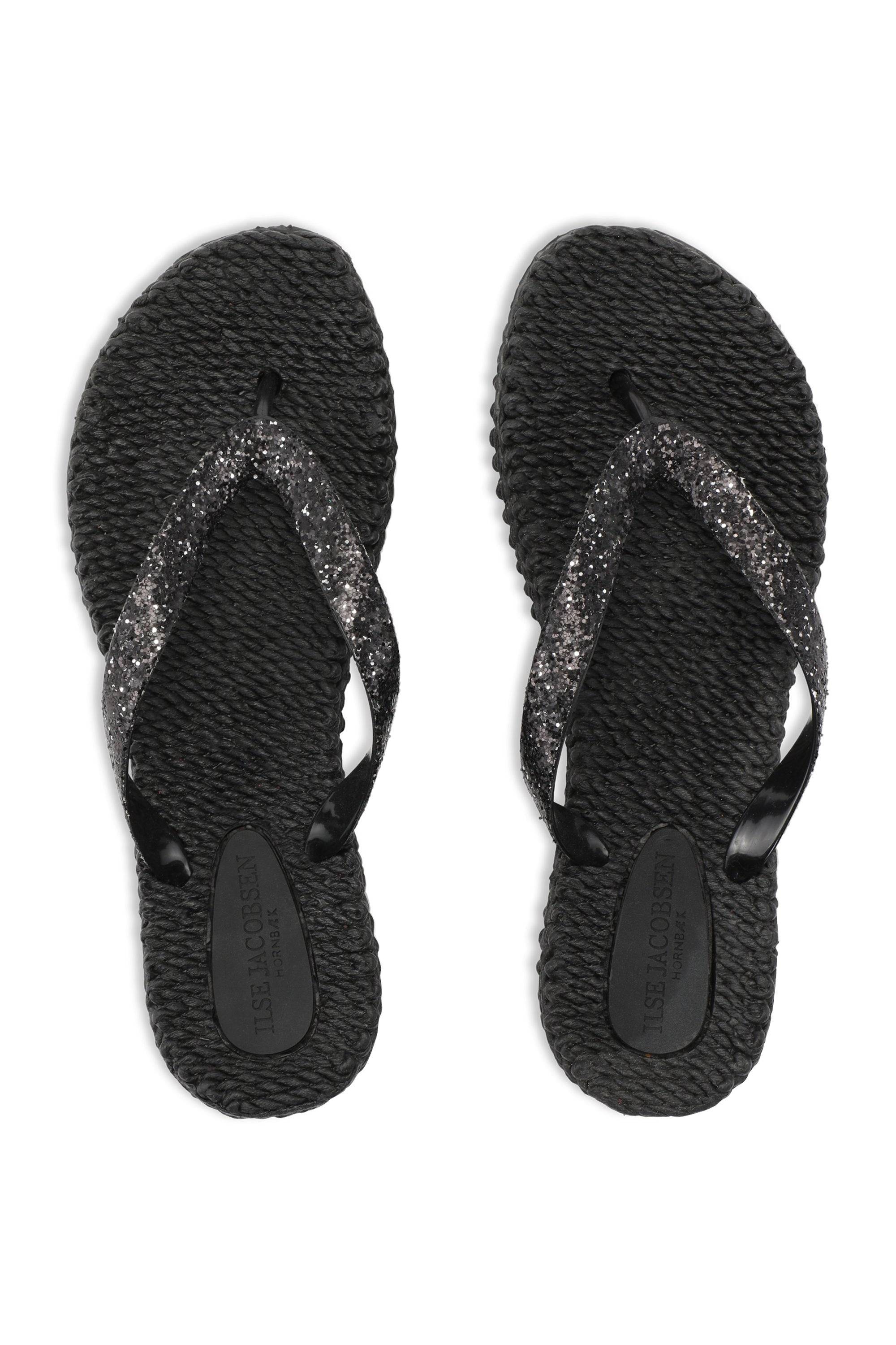 Cheerful12B Flip Flops | Black | Klip-klappere fra Ilse Jacobsen - 38