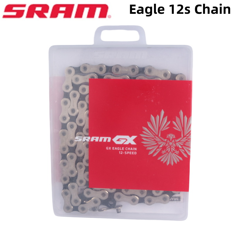 Sram GX NX SX Eagle 12 Speed Chain MTB Solid Pin Riveting 116L 126L Mountain Bike Bicycle Chain Eagle Magic 1 Pcs Chain Part