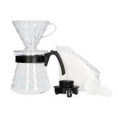 Hario V60 Craft Coffee Maker - dripper + server + filtre