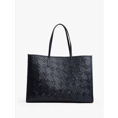 City TH Monogram Tote Bag - SAFARI CANVAS - One Size