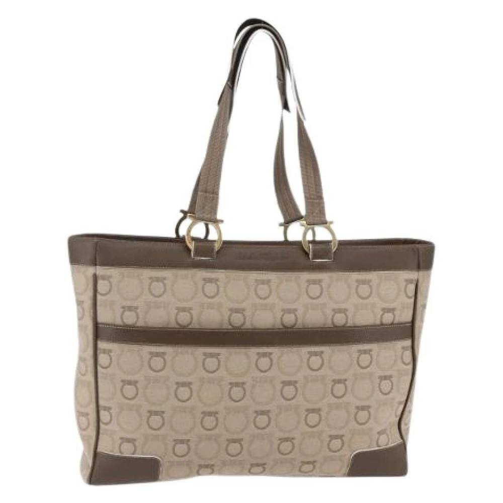 Salvatore Ferragamo Pre-owned - Pre-owned Läder Tote Bag Vintage - Dam - ONE Size - Läder