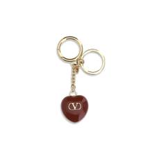 Valentino Garavani, Accessoarer, Dam, ONE Size, VLogo Hjärta Nyckelring Hänge Tillbehör - red (ONE SIZE)