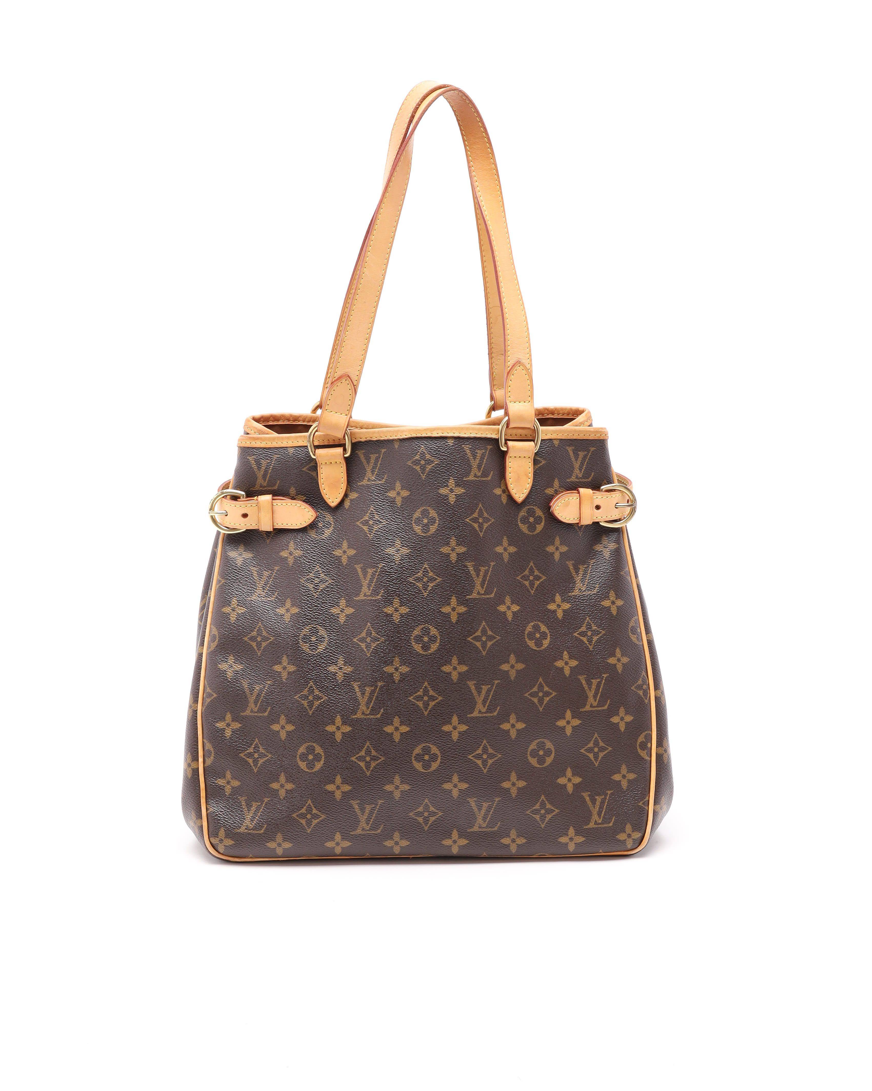 Louis Vuitton Monogram Batignolles Vertical Bag - Brown - One Size