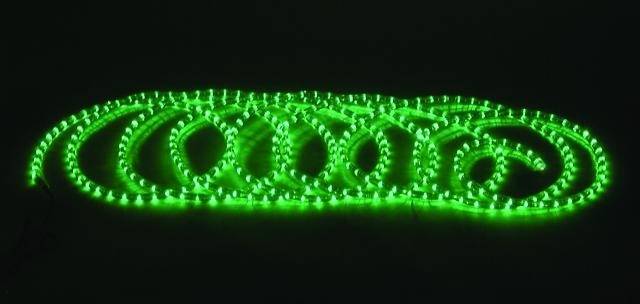 Ljusslinga Rubberlight 9m Grön