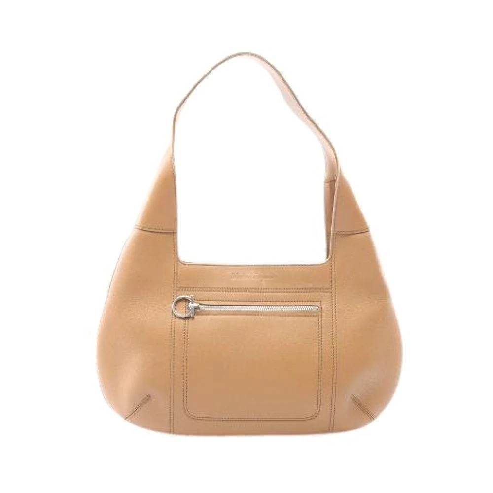 Salvatore Ferragamo Pre-owned - Pre-owned Leather Shoulder Bag Gancini Vintage - Dam - ONE Size - Läder
