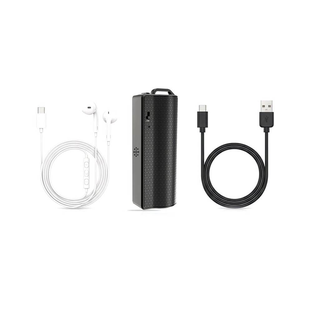 Professional Voice Recorder Digital Audio Dictaphone Waterproof Magnetic 350hous Recording Noise Reduction 32GB Memory