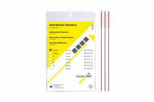 Yellow Point mellanrumsborste XXS Short 2,5 mm