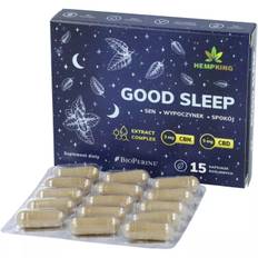 (BLACK FRIDAY!) GOOD SLEEP, Melatonin 3 mg. + 5 planteekstrakter + 2 Canabionider