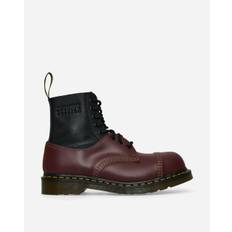 Men s Dr. Martens 1460 Twisted and Reimagined Steel Toe Boots Black / Oxblood