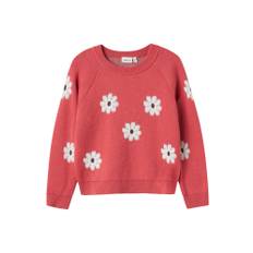 NAME IT Pullover 'NMFLEIA'  brun / rosé / hvid