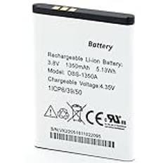 SHAWOROCE DBS-1350A DBX-1350A 3,8 V 1350 mAh Li-Ion batteri ersättning för Doro 7050 7060 7070 7080 7441 7030 7031 DFC-0180 konsumenter mobiltelefon flip telefon smartphone batterier