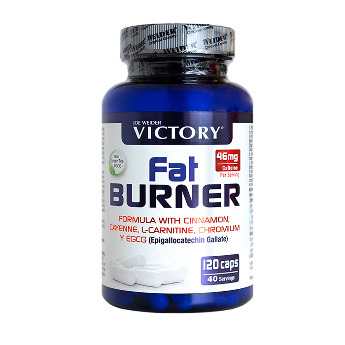 Fedtforbrændere med koffein Weider Fat Burner Bioperine 120 caps - Bodyman.dk.