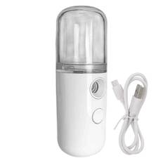 Clothes Electric Steamer - Sladdlös Handheld Coats Steamer | Elektrisk klädångare med 100 ml avtagbar vattentank, 15 sekunders uppvärmning Kompakt design för hem och resor, vit/blå