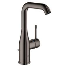 Grohe Essence Einhand-Waschtischbatterie schwenkbar, L-Size, wassersparend, hard graphite