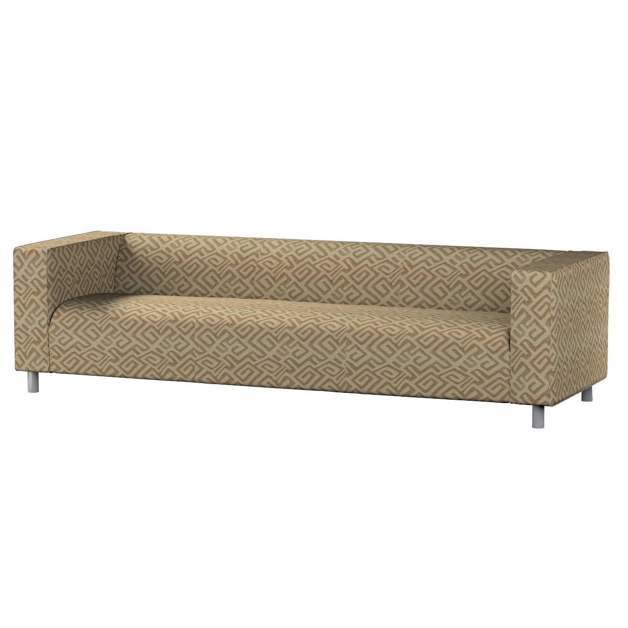 Klippan betræk 4 personers - gammel model, Gråbrun og sand, 246 X 86 X 58 CM, Cosy Home