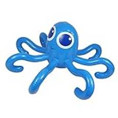 Yunmiao Octopus uppblåsbar sprinkler – uppblåsbar bläckfisk vattensprinkler – barnsprinkler, sommar, utomhusleksak för barn, vuxna, gräsmatta, trädgård, pool, fest