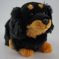 Siddende Gravhund bamse – 30 cm.