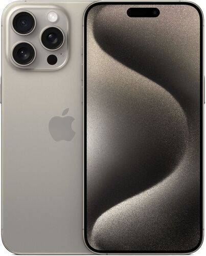 iPhone 15 Pro Max | 1 TB | Dual-SIM (2 x eSIM) | naturligt titan