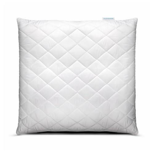 Schiesser Kopfkissen 80x80 cm | recycelte Hohlfaserfüllung