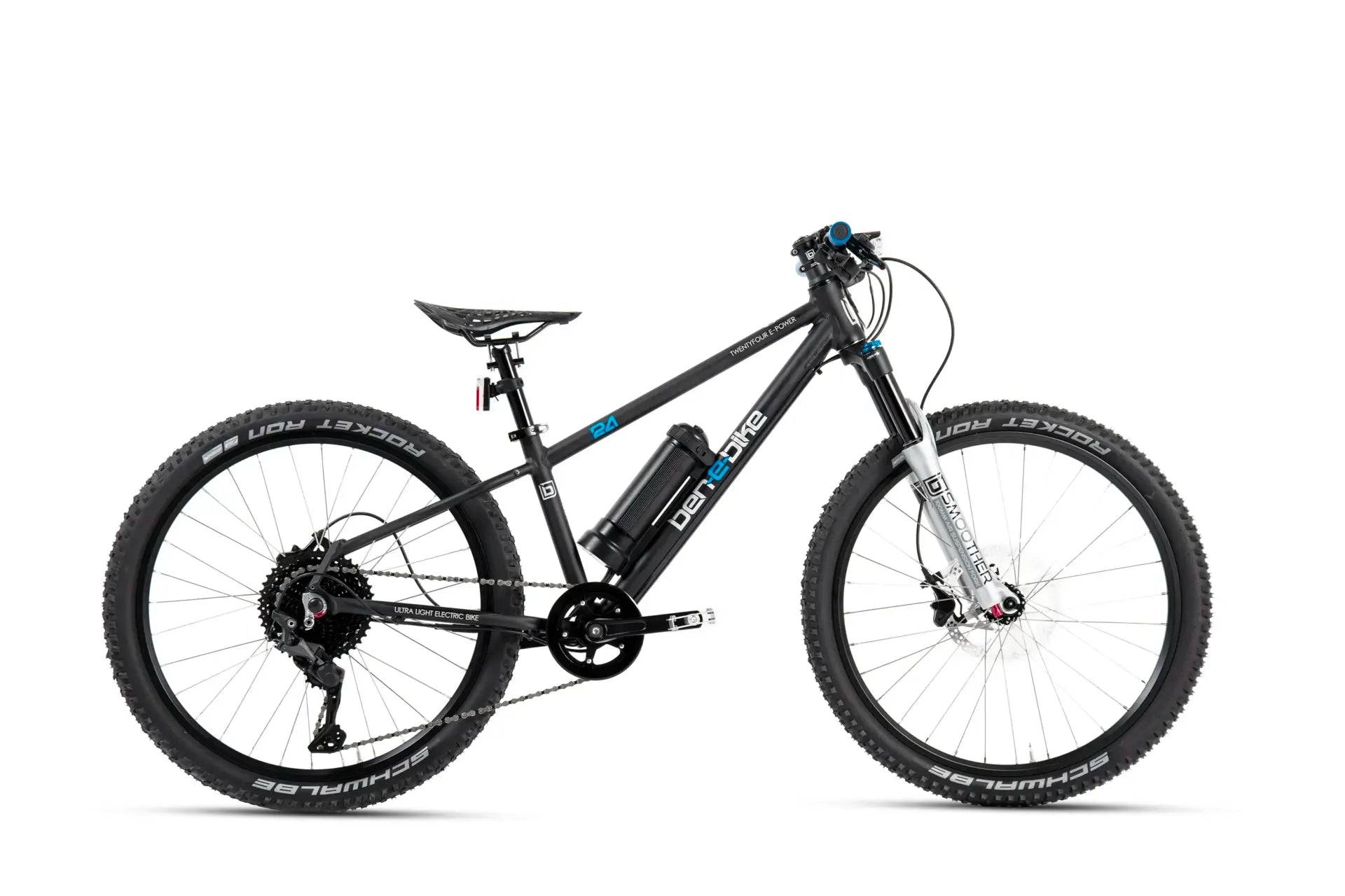 Ben-E-Bike TWENTYFOUR E-Power PRO Black Edition 2025 - Shimano Deore 10s - SDR light