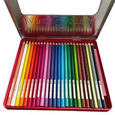 Faber-Castell farveblyanter med navn 24 stk. i metalæske