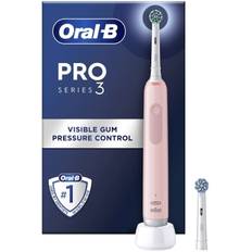 Oral-B Oral-B Pro 3 Series 3 Eltandbørste Pink + Extra Refill 8006540802083