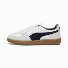 Women's Puma Palermo Leather Sneakers, White, Size 39, Shoes