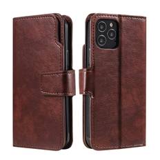 Trolsk Leather Wallet (iPhone 13 mini) - plånbok - Brun