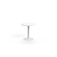 Bord ALVA, Ø700x720 mm, högtryckslaminat, vit