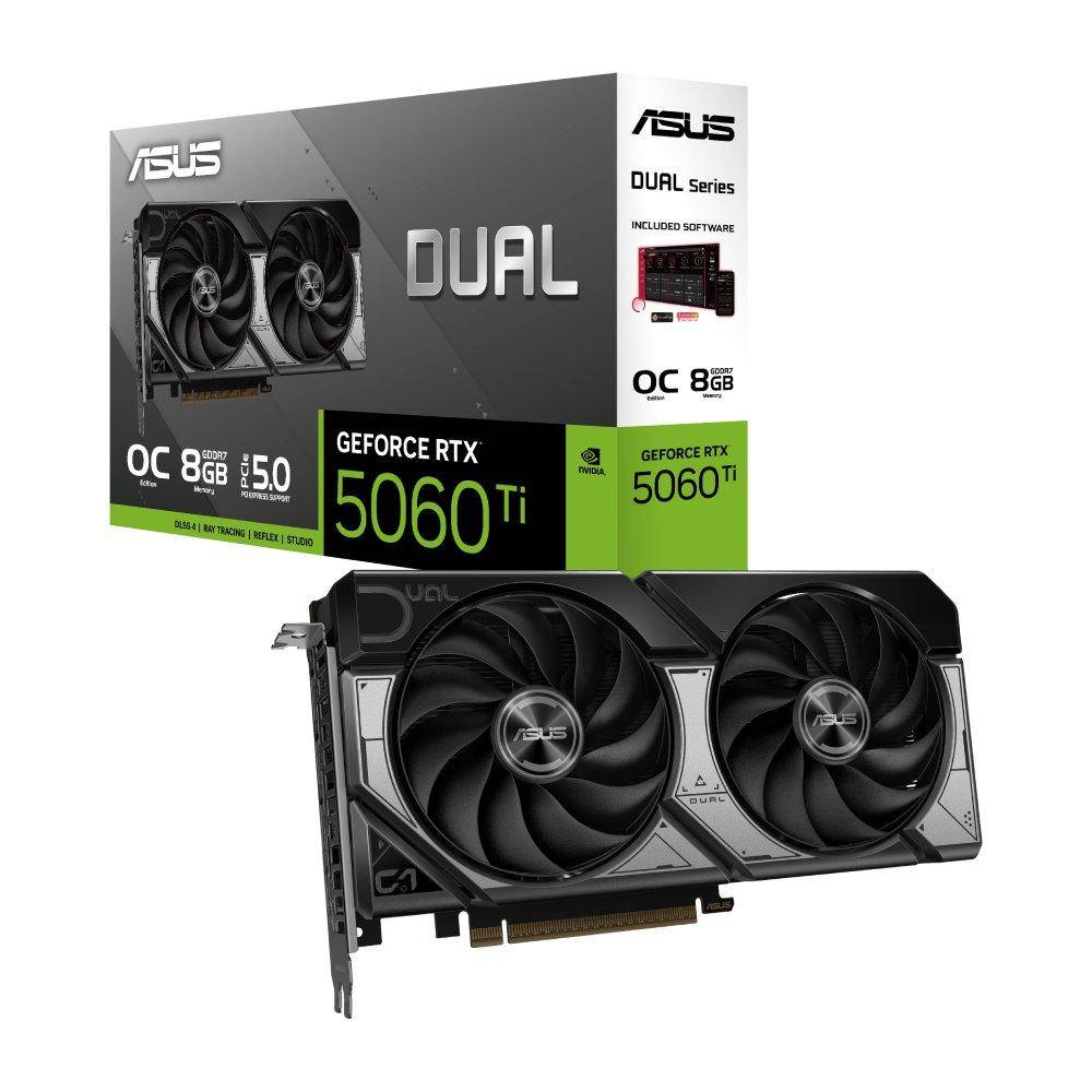 Asus Asus Dual Geforce Rtx™ 5060 Ti 8Gb Gddr7 Oc Edition