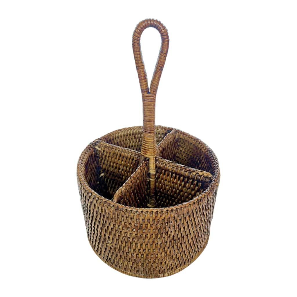 Radici Rattan Kryddhållare 20x13cm, Honey Brown