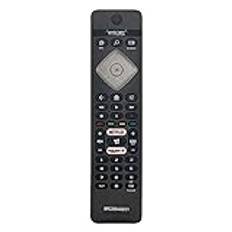 ALLIMITY BRC0884402-01 Ersätt Fjärrkontroll som passar för Philips 4K UHD TV 55PUS7304 58PUS7304 50PUS7334 55PUS7334 43PUS7354 50PUS7354 55PUS7354 65PUS7354 75PUS7354 50PUS7394 43PUS6554