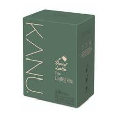 [Maxim] KANU Korean Coffee Latte Mix 8 smaker \(Double Shot, Decaf, Vanilj, Tiramisu, Dolce Latte, Triple Shot, Matcha, mjölkte) Decaf 30 sticks