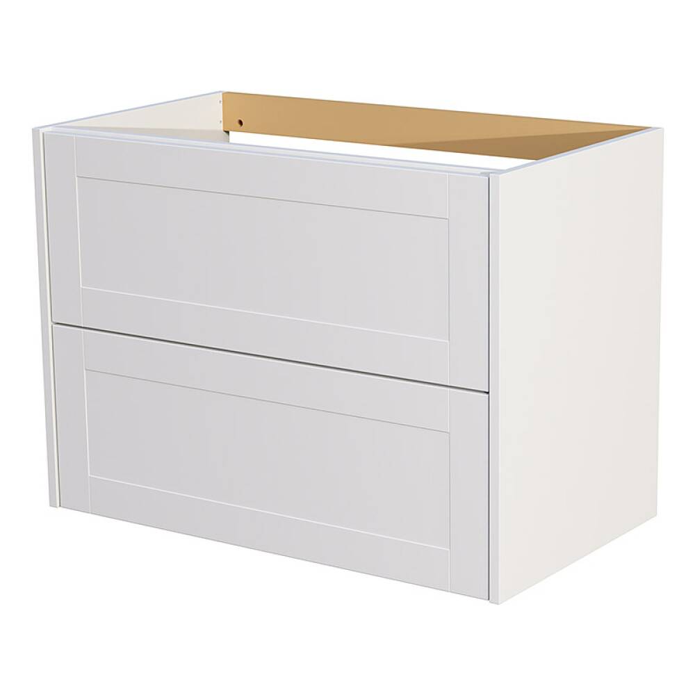 TVÄTTSTÄLLSSKÅP CAMARGUE AURA 2 LÅDOR 80CM SHAKER LAV