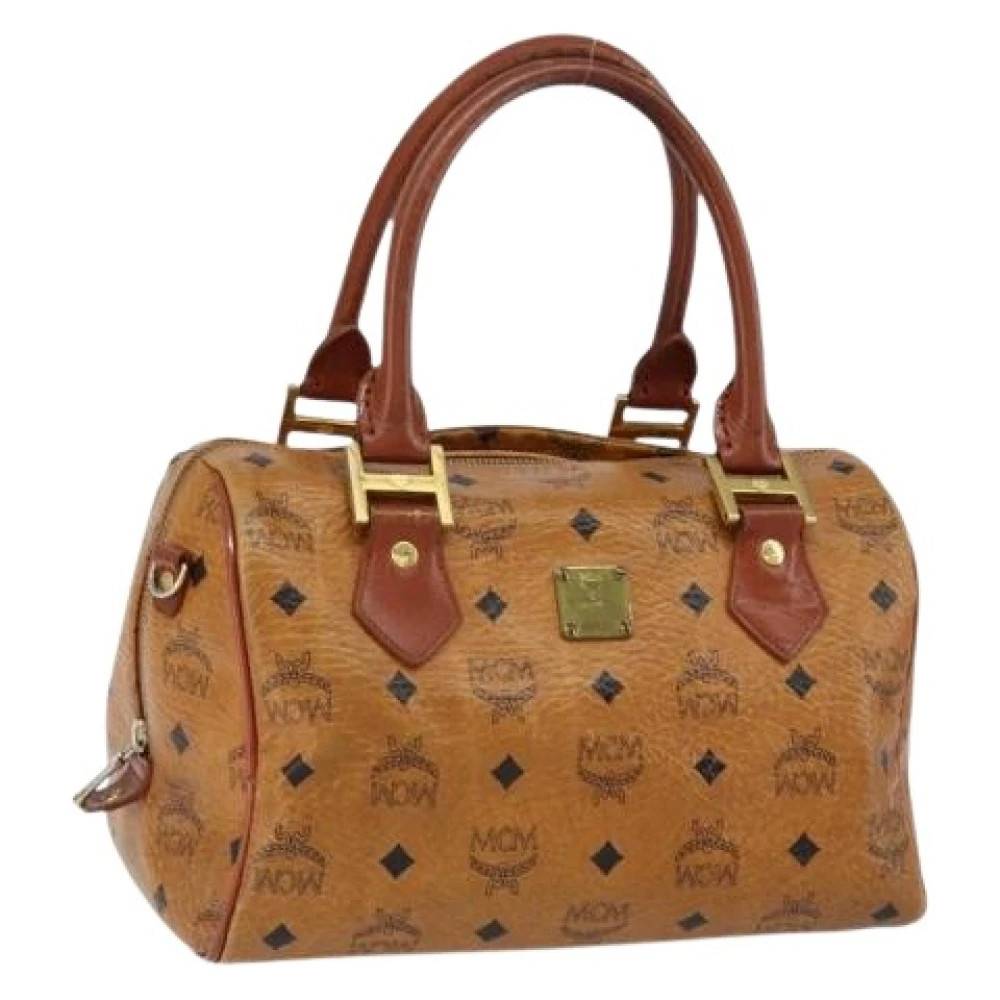 MCM Pre-owned Pre-owned Plastic Håndtaske - Vintage - Dame - Brun - ONE SIZE -