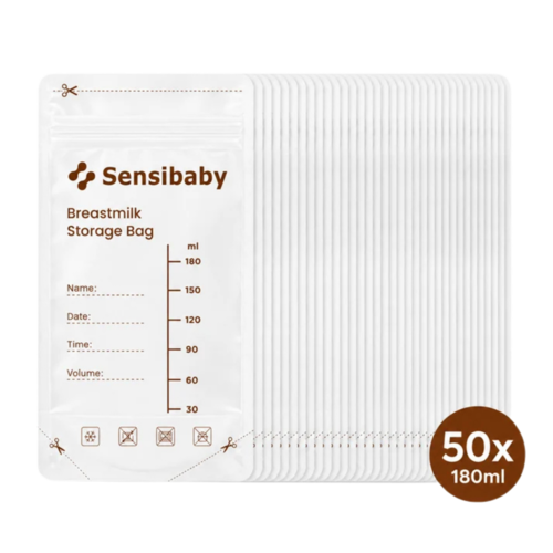 Sensibaby Mjölkförvaringspåsar – 50 st