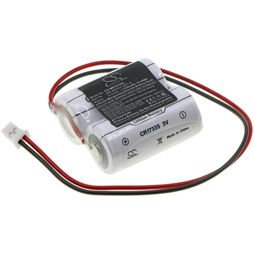 Batteri till Mitsubishi MR-BAT6V1SET-A etc.