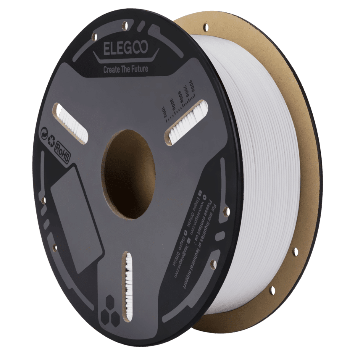Elegoo PETG-GF filament 1 kg - white.